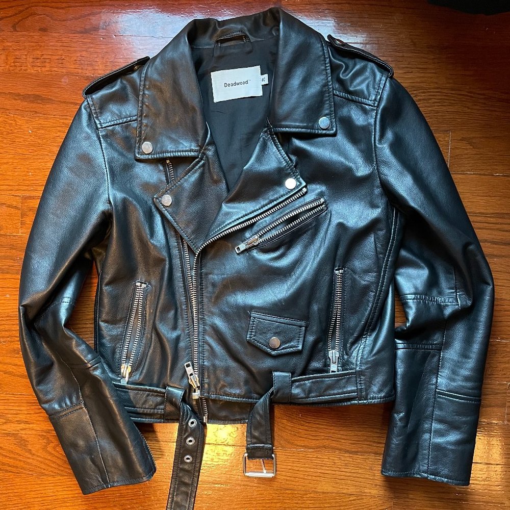 Leather Moto Jacket
